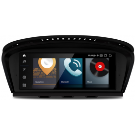 Autoradio BMW E60 E61 Poste Radio GPS Android Ecran Tactile Carplay Lecteur CD Multimedia Pas Cher
