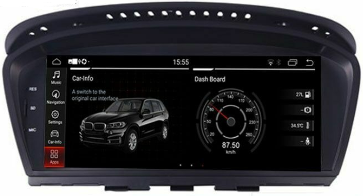 Autoradio 2din BMW E60 E61 530d 525d 535d CCC CIC Serie 5