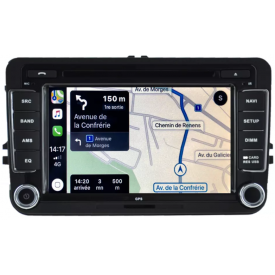 Autoradio Golf 6 Bluetooth Android Carplay Compatible D'origine RNS 510 RCD 310 RCD 510... Poste Radio 2 DIN VW Double Din