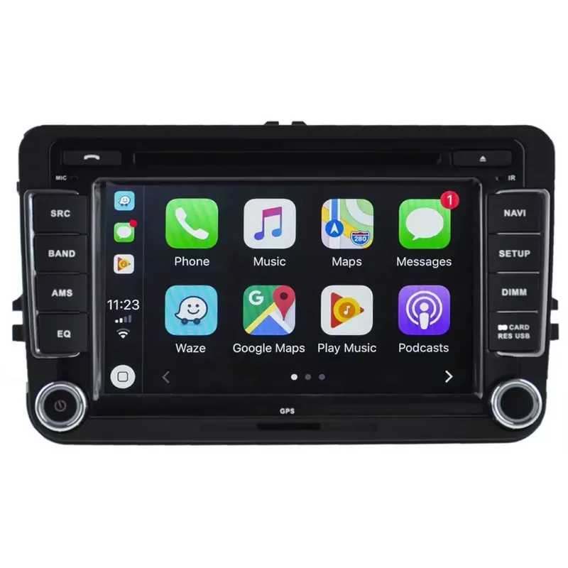 Autoradio GPS Polo 5 Apple Carplay Android Compatible