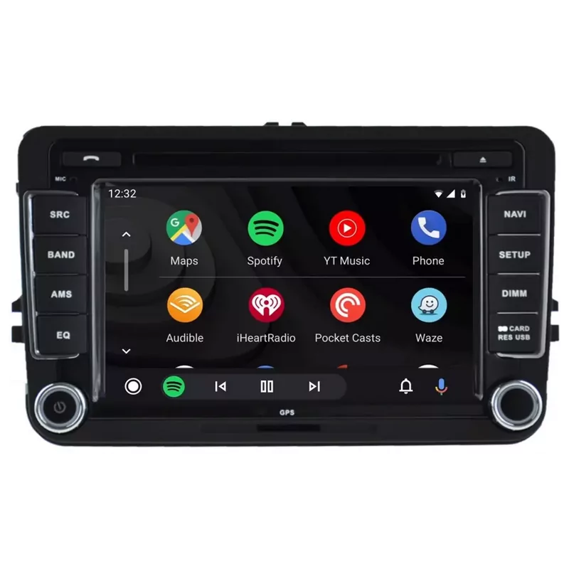 Autoradio Gps Polo 5 Apple Carplay Android Compatible Volkswagen Polo 6r Confortline 2009 2010 