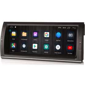 Autoradio BMW E39 Apple Carplay Android Auto GPS Bluetooth Poste Radio Ecran Compatible D'origine serie 5 530d 525tds M5