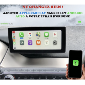 Apple Carplay Android Auto BMW i3 NBT EVO Boitier Adaptateur Sans Fil Wifi USB Module Pour Ecran Autoradio Voiture D'origine