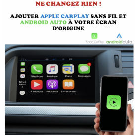 Android Auto Apple Carplay Citroen DS5 Boitier Adaptateur Sans Fil Wifi USB Module Pour Ecran Autoradio Voiture D'origine