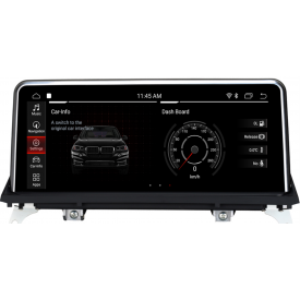Autoradio BMW X5 F85 M Android Auto Apple Carplay GPS Bluetooth Poste Radio Ecran Tactile Compatible D'origine