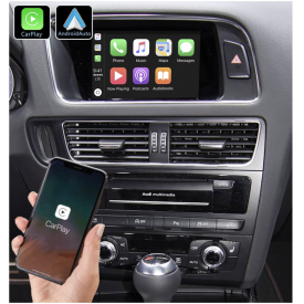 Android Auto Apple Carplay Audi Q5 Boitier Adaptateur Sans Fil Wifi USB Module Pour Ecran Autoradio Voiture D'origine