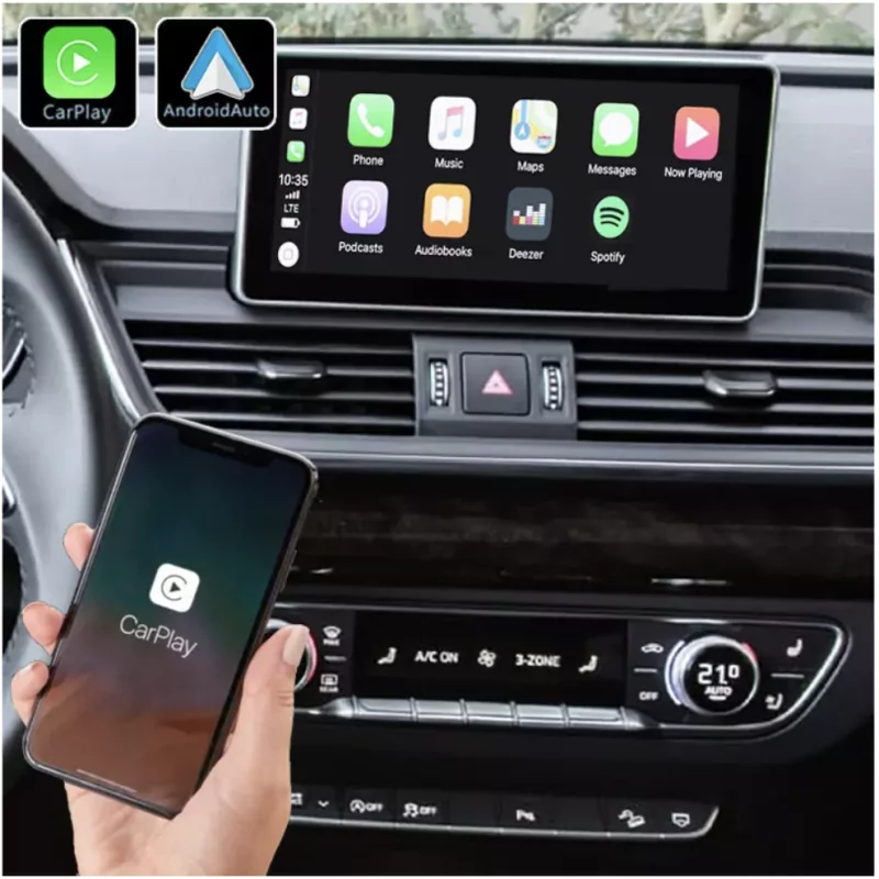 Apple Carplay & Android Auto Audi Q5 Boitier Adaptateur Sans Fil Wifi USB  Module Pour Ecran Autoradio Voiture D'origine