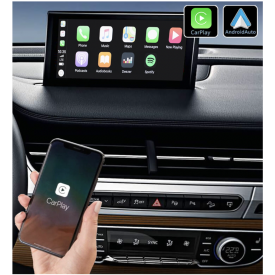 Apple Carplay Android Auto Audi Q7 Boitier Adaptateur Sans Fil Wifi USB Module Pour Ecran Autoradio Voiture D'origine
