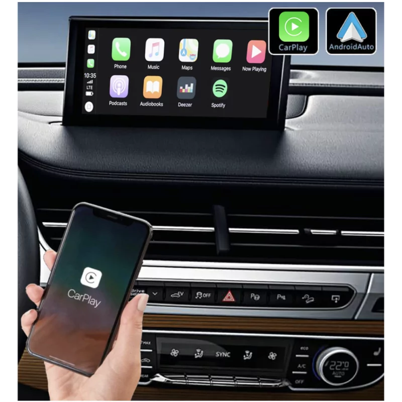 Apple Carplay sans fil et Android Auto sur VW Golf 7 écran d'origine –  GOAUTORADIO