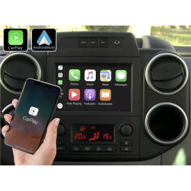 Android Auto Apple Carplay Citroen Berlingo 2 Boitier Adaptateur Sans Fil Wifi USB Module Pour Ecran Autoradio Voiture D'origine