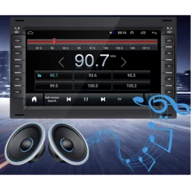 Autoradio Citroen C3 Android Auto Apple Carplay GPS Bluetooth Commande au  Volant D'origine