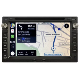 Autoradio Android GPS Citroen Berlingo 2 Bluetooth Compatible Commandes au Volant D'origine 2009 2010 2011 2012 2013 2015 2016
