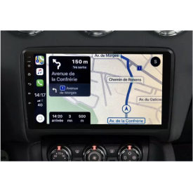 Autoradio Audi TT MK2 Bose 8J Android Auto Apple Carplay GPS Bluetooth Poste Radio Ecran Tactile Compatible D'origine