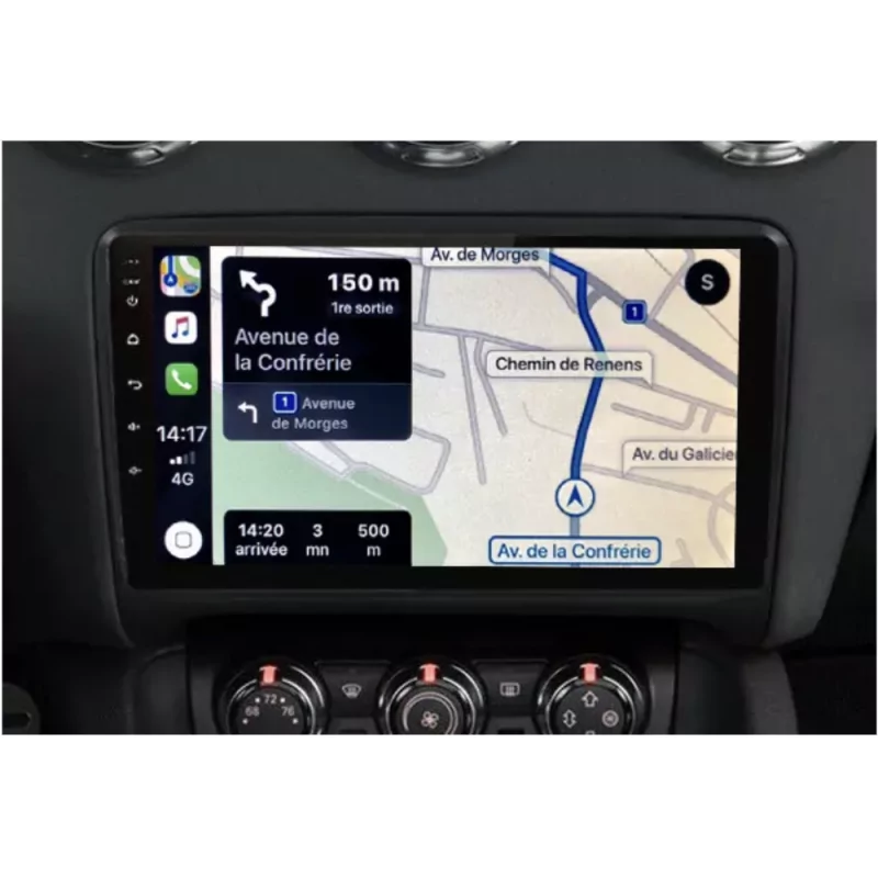 Autoradio Audi TT MK2 Bose 8J Android Auto Apple Carplay GPS