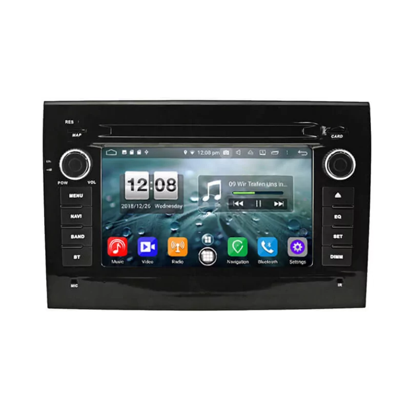 Autoradio tactile GPS Bluetooth Android & Apple Carplay Fiat Ducato de 2011  à 2019 + caméra de recul