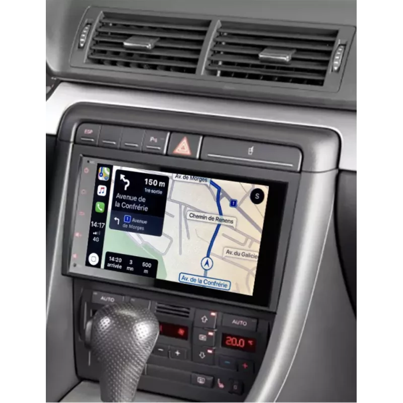 Autoradio GPS Audi A4 B7 B6 Android Apple Carplay Compatible Ecran  D'origine 2 Din symphony 2002 2003 2004 2005 2006 2007 200