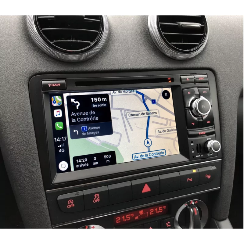 Autoradio GPS Audi A3 - Meilleurs prix en France