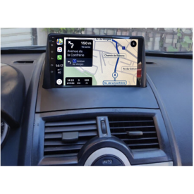Autoradio Megane 2 Bluetooth Android Auto Apple Carplay GPS Poste Radio Ecran Tactile Renault 2 Din Compatible D'origine