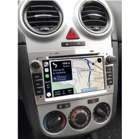 Autoradio Opel Corsa D Apple Carplay Android GPS Bluetooth Compatible Poste D'origine 2006 2007 2008 2009 2010 2011 2012 2013