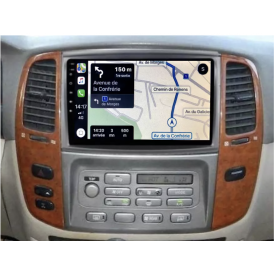 Autoradio Toyota Land Cruiser GPS 2 Din Bluetooth Android Compatible 2003 2004 2005 2006
