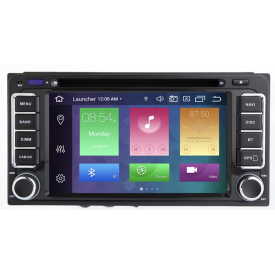 Autoradio Toyota Land Cruiser 100 Bluetooth Android Auto Apple Carplay GPS Poste Radio Ecran Tactile Compatible 2 Din D'origine