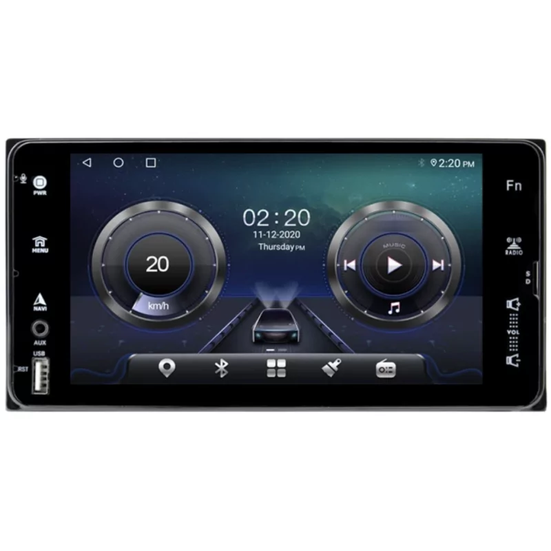 Autoradio Android 7 , lecteur multimédia vidéo, sans fil, écran tactile,  pour voiture Nissan, Toyota