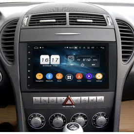 Autoradio SLK R171 200 230 350 Android Auto Apple Carplay GPS Bluetooth Poste Radio Ecran Tactile Compatible D'origine Mercedes