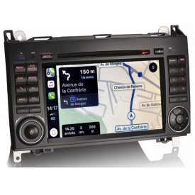 Autoradio Vito W639 Original Mercedes Benz Apple Carplay GPS Android Bluetooth 2 Din 2006 2007 2008 2009 2010 2011 2012 2013