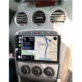 Autoradio 308 Phase 2 Phase 1 CC SW RD4 Feline GPS Bluetooth Android Carplay Poste Ecran Tactile Peugeot Compatible D'origine