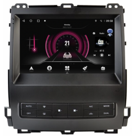Autoradio Toyota Land Cruiser KDJ 120 125 VXE Android Auto Carplay GPS Bluetooth Poste Radio Ecran Tactile Compatible D'origine