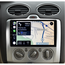 Autoradio Ford Focus 2 MK2 Android GPS Bluetooth Ecran Tactile Poste Radio D'origine 2010 2009 2008 2007 2006 2005 2004 6000 cd