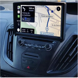 Autoradio Ford Tourneo Custom Android Auto Apple Carplay GPS Bluetooth Poste Radio Ecran Tactile 2 Din Compatible D'origine