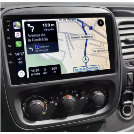 Autoradio Renault Trafic 3 Android Auto Apple Carplay GPS Bluetooth Poste Radio Ecran Tactile Compatible D'origine