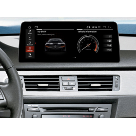 Autoradio Ecran 12.3" BMW E90 E92 Android Carplay GPS Bluetooth D'origine Pour Serie 3 Professional 320d 2005 2006 2007...