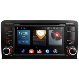 Poste Autoradio Audi A3 8P Bose Apple Carplay Android GPS Bluetooth Compatible D'origine 2 Din