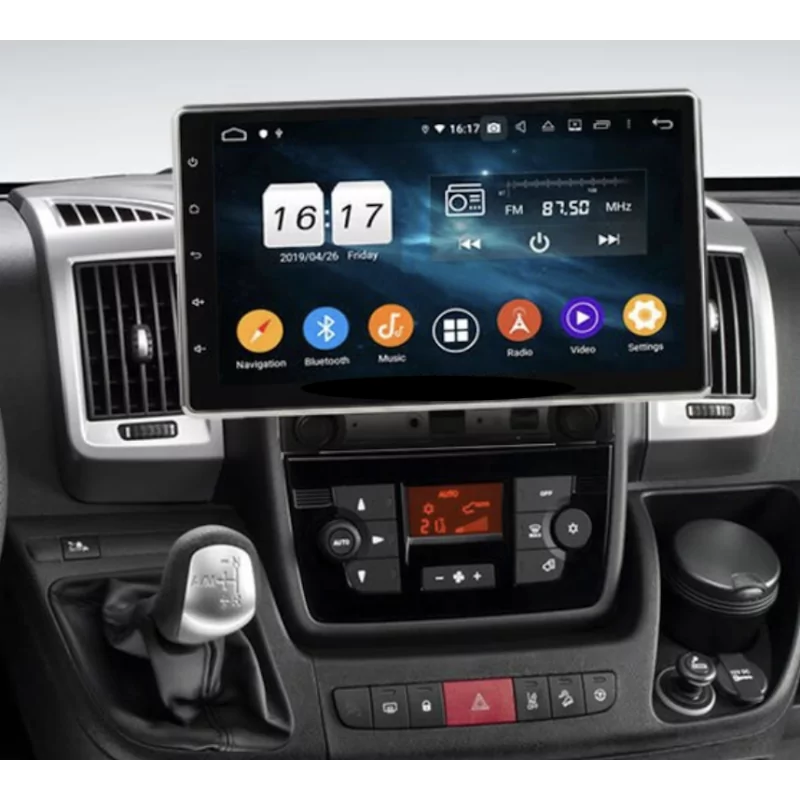 Autoradio GPS tactile Bluetooth Android & Apple Carplay Citroën Jumper  jusqu'à 2011 et camping car de 2007 à 2023 + camera