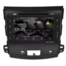 Autoradio GPS Citroen C Crosser Multimedia Compatible Pour Citroen Ecran Radio 2 Din