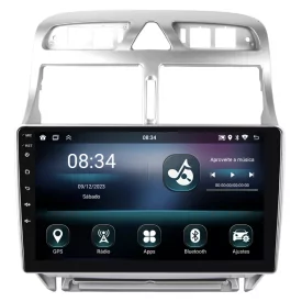 Autoradio Peugeot 307 Android GPS Bluetooth Compatible D'origine Commande Au Volant 307 CC SW HDI Phase 2 Phase 1 RD3