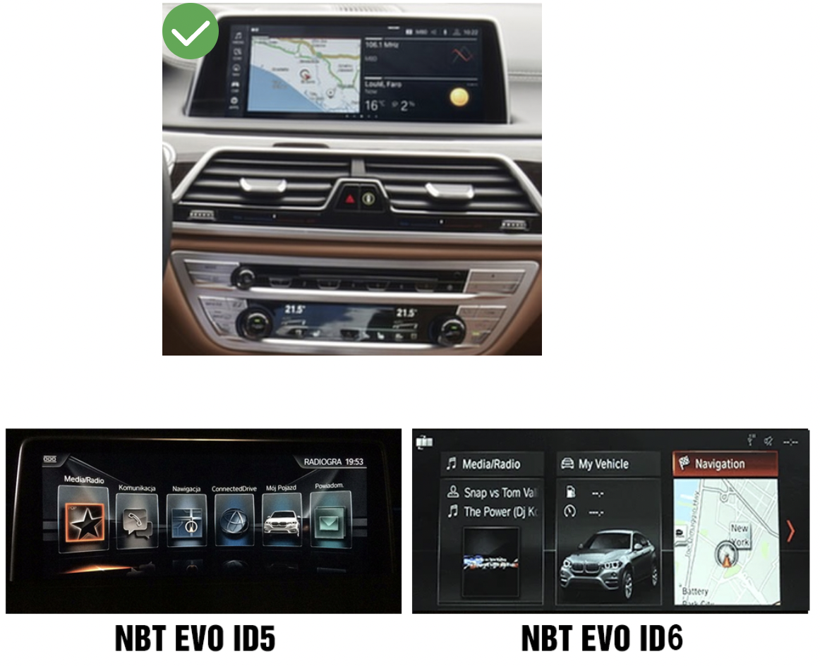 apple carplay android auto bmw serie 7 g11 nbt evo